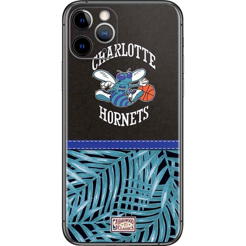 NBA Charlotte Hornets Retro Palms iPhone 11 Pro Skin