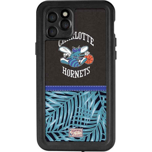NBA Charlotte Hornets Retro Palms iPhone 11 Pro Waterproof Case