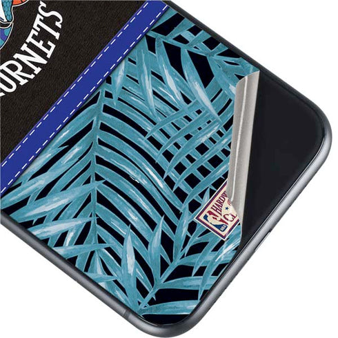 NBA Charlotte Hornets Retro Palms iPhone 11 Skin
