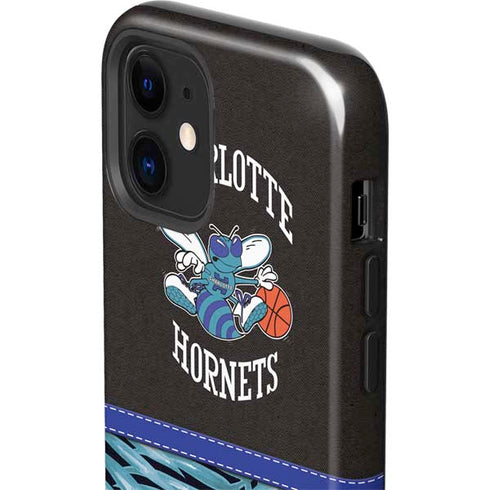 NBA Charlotte Hornets Retro Palms iPhone 12 Impact Case