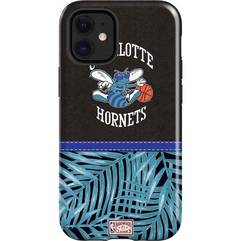 NBA Charlotte Hornets Retro Palms iPhone 12 Mini Impact Case