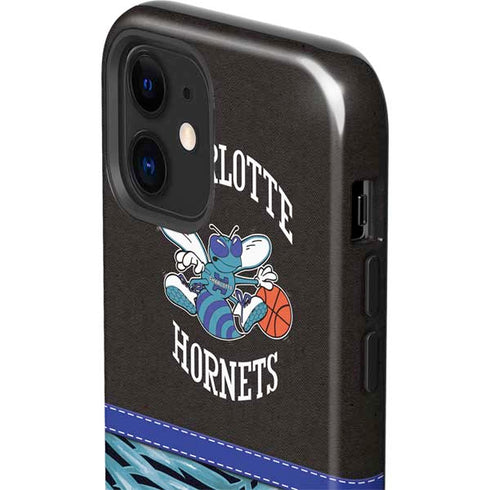 NBA Charlotte Hornets Retro Palms iPhone 12 Mini Impact Case