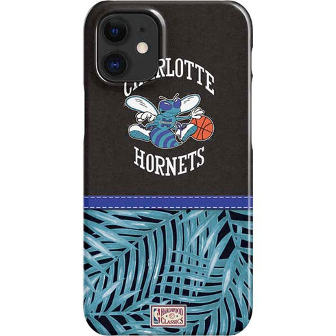 NBA Charlotte Hornets Retro Palms iPhone 12 Mini Lite Case