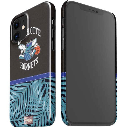 NBA Charlotte Hornets Retro Palms iPhone 12 Mini Lite Case
