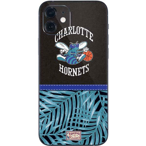 NBA Charlotte Hornets Retro Palms iPhone 12 Mini Skin