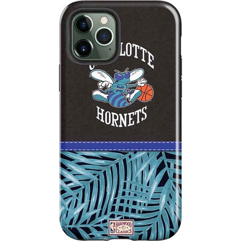 NBA Charlotte Hornets Retro Palms iPhone 12 Pro Impact Case