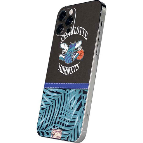 NBA Charlotte Hornets Retro Palms iPhone 12 Pro Max Skin