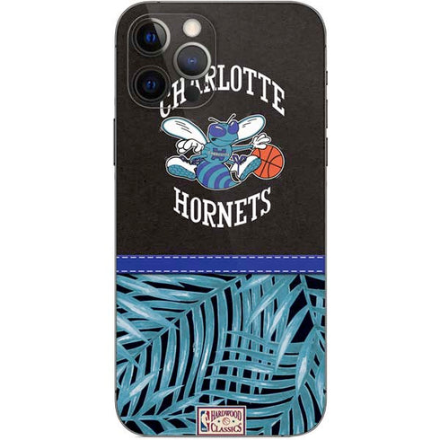 NBA Charlotte Hornets Retro Palms iPhone 12 Pro Skin