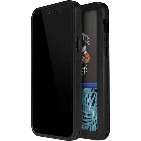 NBA Charlotte Hornets Retro Palms iPhone 12 Pro Waterproof Case