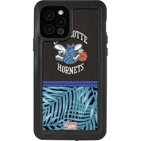 NBA Charlotte Hornets Retro Palms iPhone 12 Pro Waterproof Case