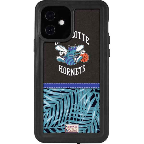 NBA Charlotte Hornets Retro Palms iPhone 12 Waterproof Case