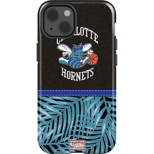 NBA Charlotte Hornets Retro Palms iPhone 13 Impact Case
