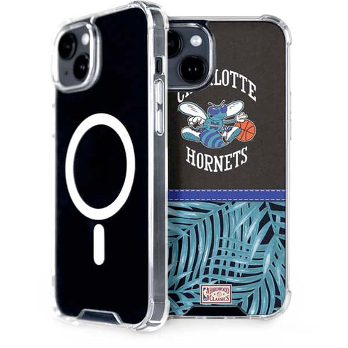 NBA Charlotte Hornets Retro Palms iPhone 13 MagSafe Case