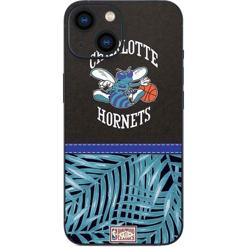 NBA Charlotte Hornets Retro Palms iPhone 13 Mini Skin
