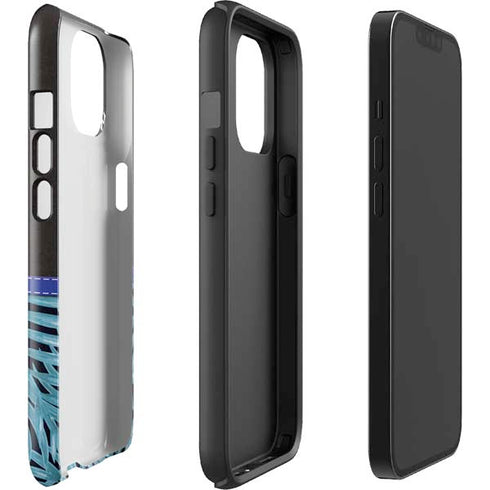 NBA Charlotte Hornets Retro Palms iPhone 15 Impact Case