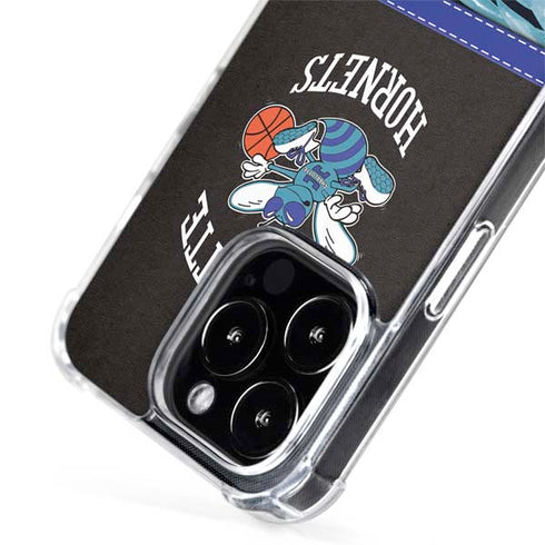 NBA Charlotte Hornets Retro Palms iPhone 15 Pro MagSafe Case