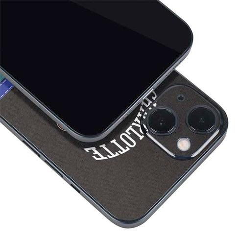 NBA Charlotte Hornets Retro Palms iPhone 14 Skin