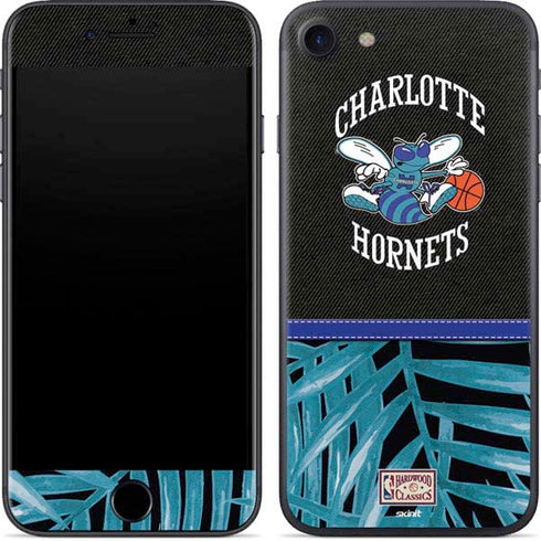 NBA Charlotte Hornets Retro Palms iPhone 7 Skin