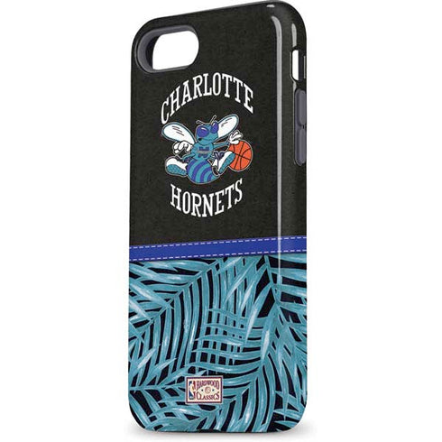 NBA Charlotte Hornets Retro Palms iPhone 8 Pro Case
