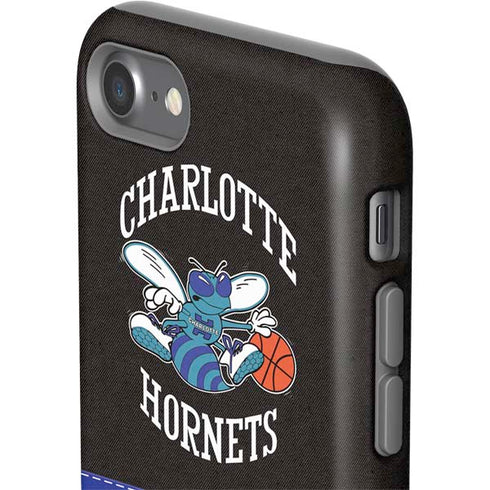 NBA Charlotte Hornets Retro Palms iPhone SE (2nd & 3rd Gen) Pro Case