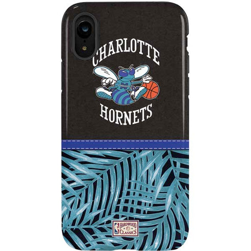 NBA Charlotte Hornets Retro Palms iPhone XR Pro Case