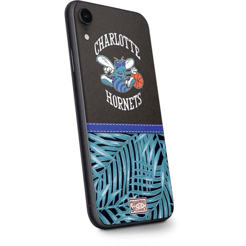 NBA Charlotte Hornets Retro Palms iPhone XR Skin