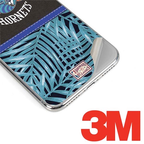 NBA Charlotte Hornets Retro Palms iPhone XS Max Skin