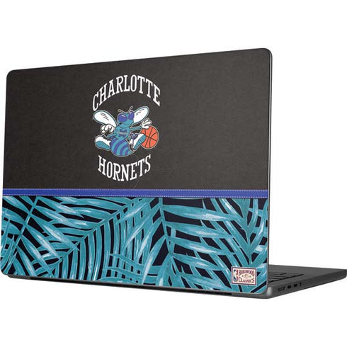 NBA Charlotte Hornets Retro Palms MacBook Pro 14in (2021-24) Skin