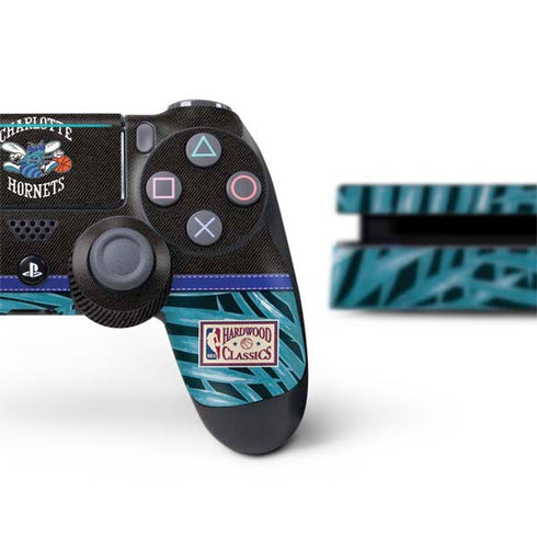 NBA Charlotte Hornets Retro Palms PS4 Slim Bundle Skin