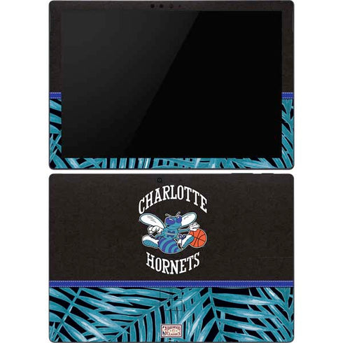 NBA Charlotte Hornets Retro Palms Surface Pro 6 Skin