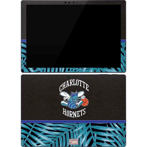 NBA Charlotte Hornets Retro Palms Surface Pro 7 Skin