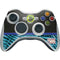 NBA Charlotte Hornets Retro Palms Xbox 360 Wireless Controller Skin
