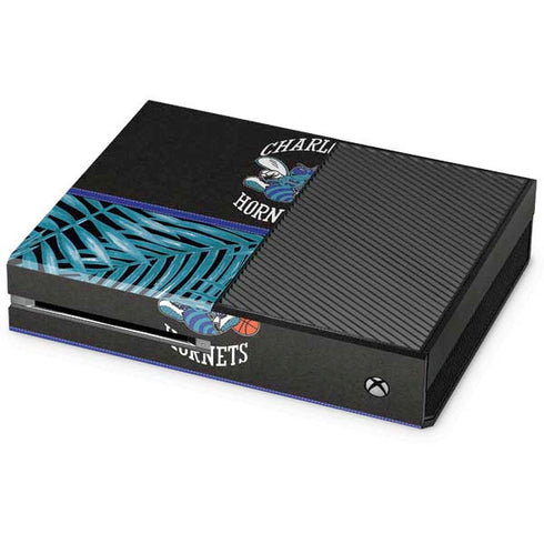 NBA Charlotte Hornets Retro Palms Xbox One Console Skin