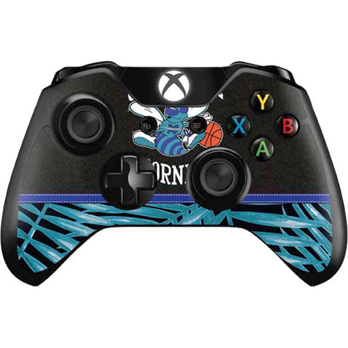 NBA Charlotte Hornets Retro Palms Xbox One Controller Skin