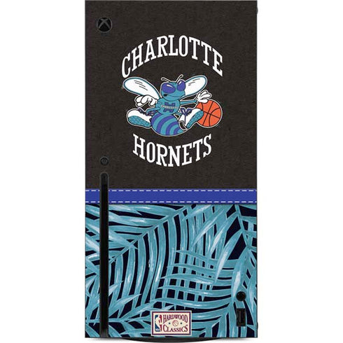 NBA Charlotte Hornets Retro Palms Xbox Series X Console Skin