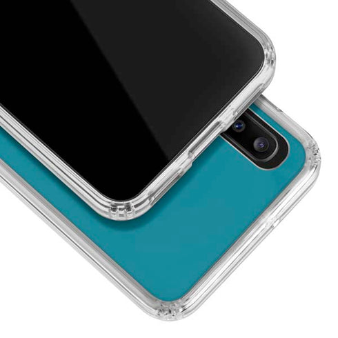 NBA Charlotte Hornets Standard - Blue Galaxy A30 Clear Case