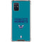 NBA Charlotte Hornets Standard - Blue Galaxy A71 5G Clear Case