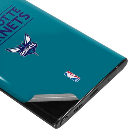 NBA Charlotte Hornets Standard - Blue Galaxy Note 10 Skin