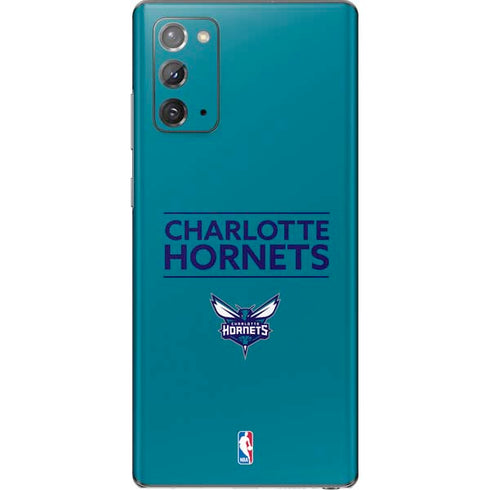 NBA Charlotte Hornets Standard - Blue Galaxy Note20 5G Skin