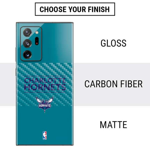 NBA Charlotte Hornets Standard - Blue Galaxy Note20 Ultra 5G Skin