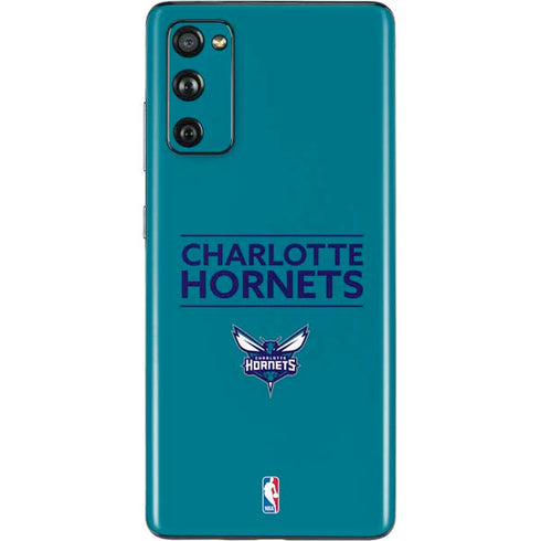 NBA Charlotte Hornets Standard - Blue Galaxy S20 Fan Edition Skin