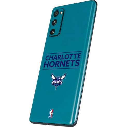 NBA Charlotte Hornets Standard - Blue Galaxy S20 Fan Edition Skin