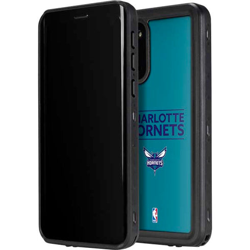NBA Charlotte Hornets Standard - Blue Galaxy S20 Plus Waterproof Case