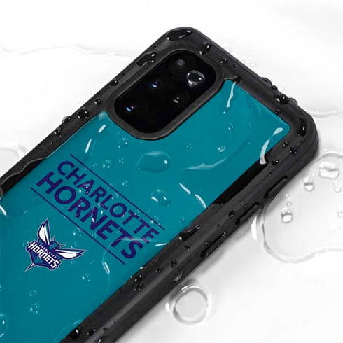 NBA Charlotte Hornets Standard - Blue Galaxy S20 Plus Waterproof Case