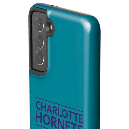 NBA Charlotte Hornets Standard - Blue Galaxy S21 5G Pro Case