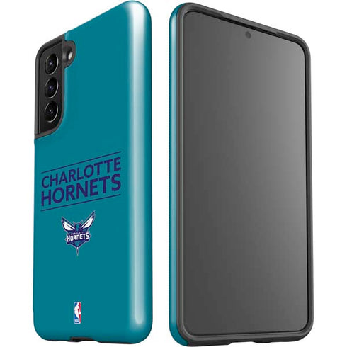 NBA Charlotte Hornets Standard - Blue Galaxy S21 5G Pro Case