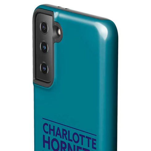 NBA Charlotte Hornets Standard - Blue Galaxy S21 FE Pro Case
