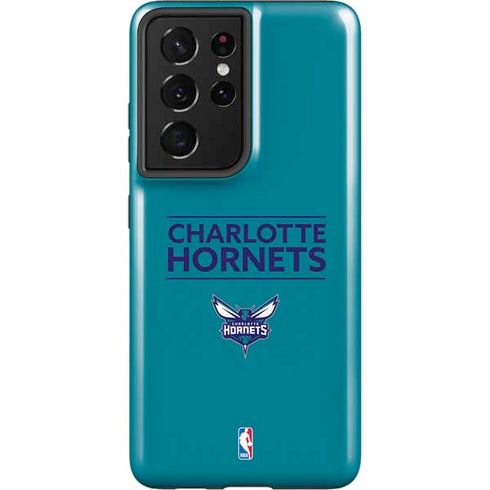 NBA Charlotte Hornets Standard - Blue Galaxy S21 Ultra 5G Pro Case