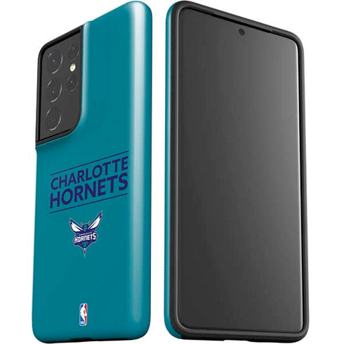 NBA Charlotte Hornets Standard - Blue Galaxy S21 Ultra 5G Pro Case