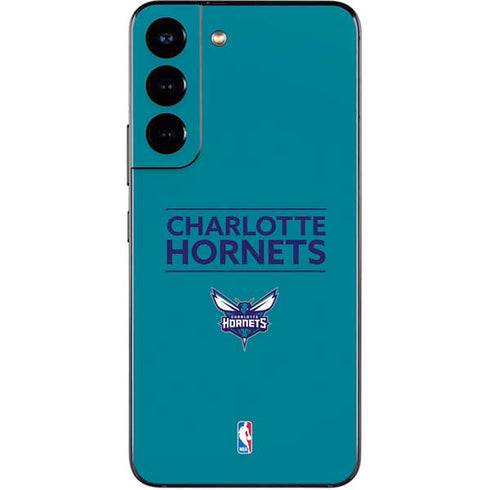 NBA Charlotte Hornets Standard - Blue Galaxy S22 Skin